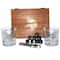 The Memory Company NFL Boxed Drinkware Set with Coasters